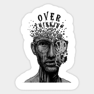 OverThinking Sticker